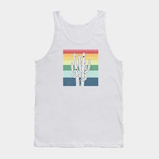 Rainbow Saguaro Tank Top